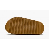 Шлепки Adidas Yeezy Slide коричневая 